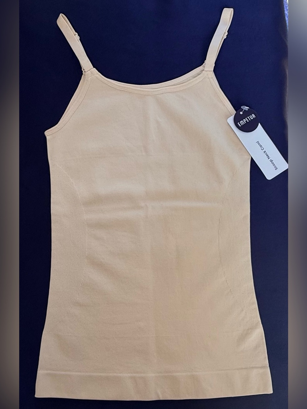 Empetua NWT Nude Seamless Shaping Scoop Neck Cami Tank Top Small